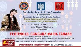 ÉVÉNEMENT | FESTIVAL CONCOURS MARIA TANASE pour l’AMERIQUE du NORD ÉVÉNEMENT | FESTIVAL CONCOURS MARIA TANASE pour l’AMERIQUE du NORD