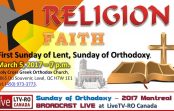 LIVE | Sunday of Orthodoxy 2017 – Duminica Ortodoxiei LIVE | Sunday of Orthodoxy 2017 – Duminica Ortodoxiei